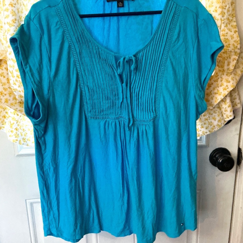 Blue Tommy Hilfiger Blouse